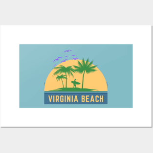 virginia beach Posters and Art